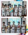 Classes III–V crafted a Kindness Chain