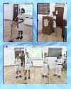 Class VII-A commemorated Gandhi Jayanti