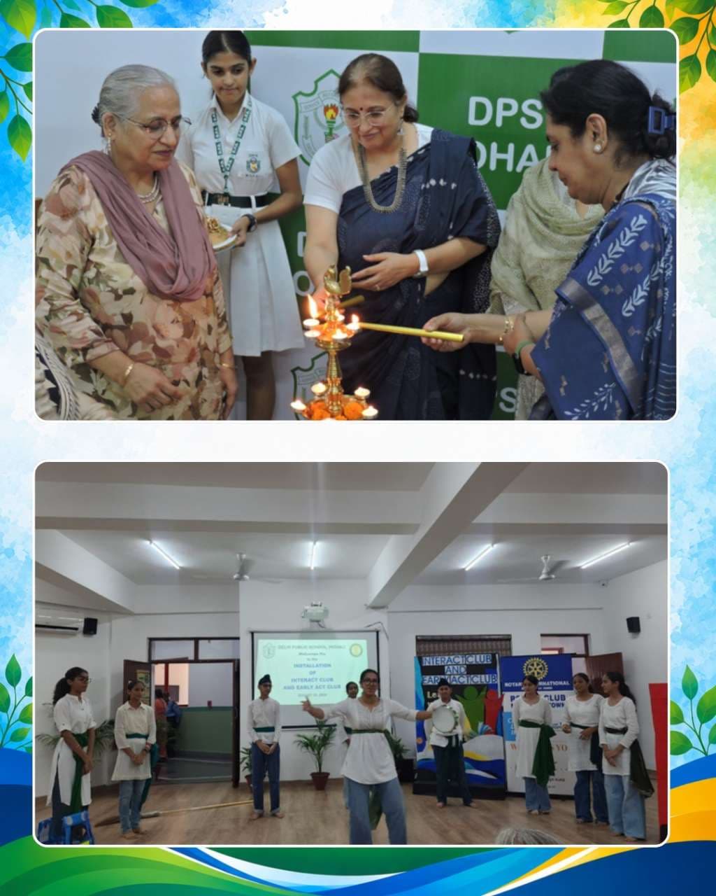 Installation Ceremony of the Interact and EarlyAct Clubs