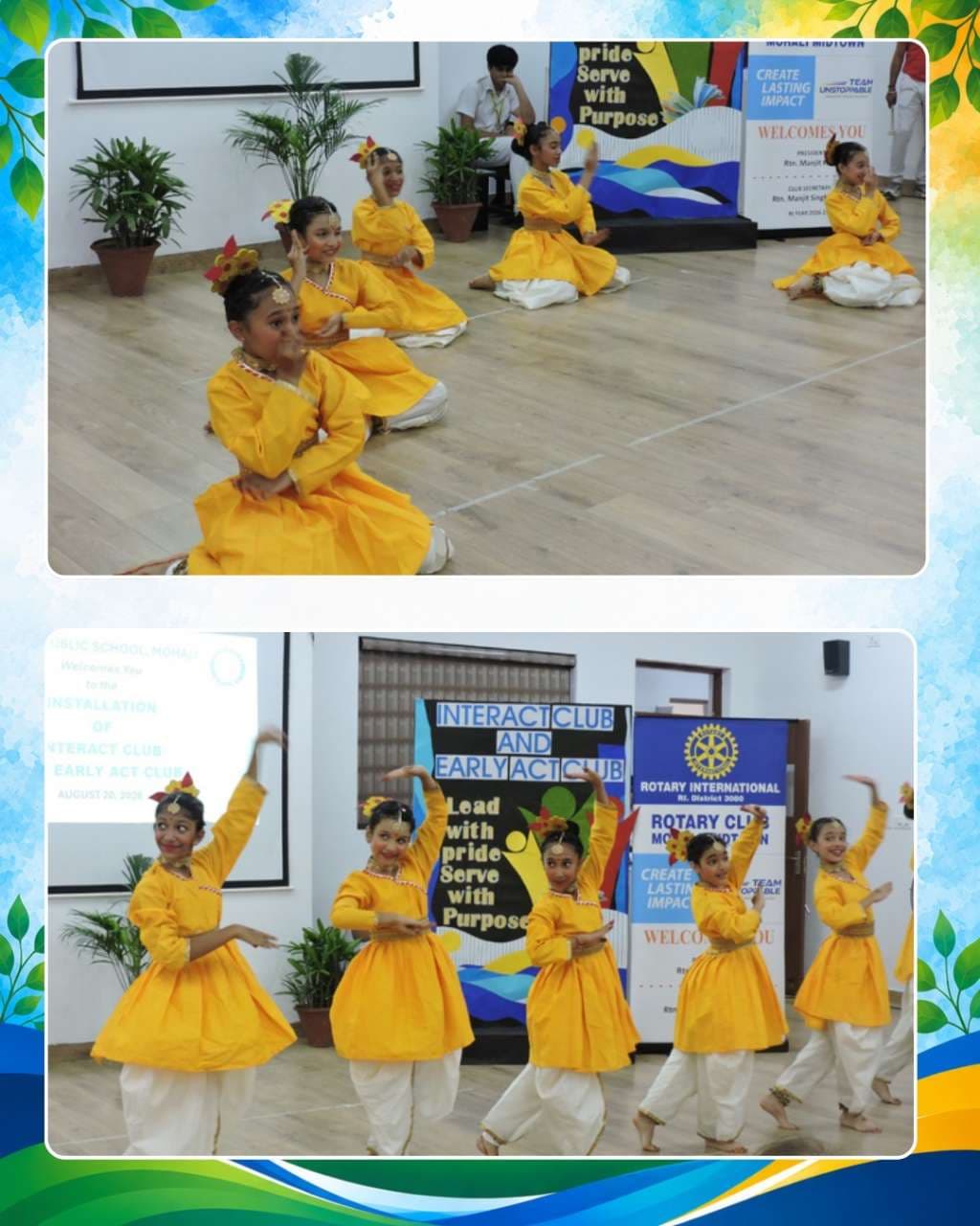 Installation Ceremony of the Interact and EarlyAct Clubs