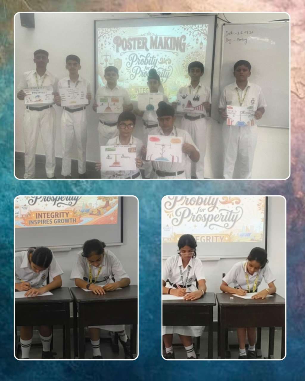 Poster Making initiative themed - Probity for Prosperity
