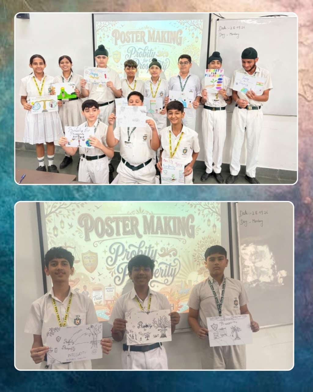 Poster Making initiative themed - Probity for Prosperity