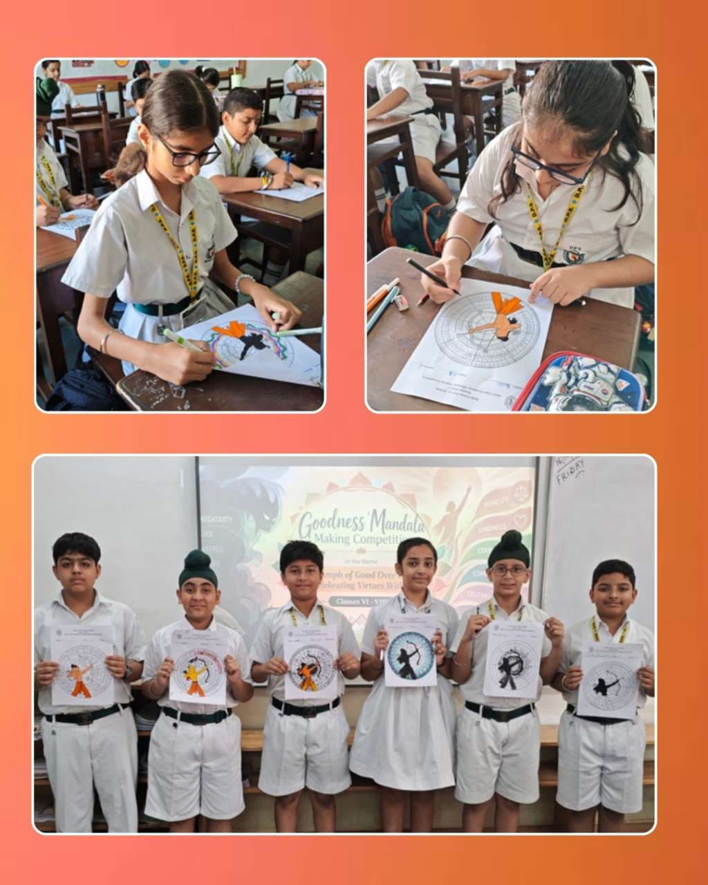 Goodness Mandala Making Competition