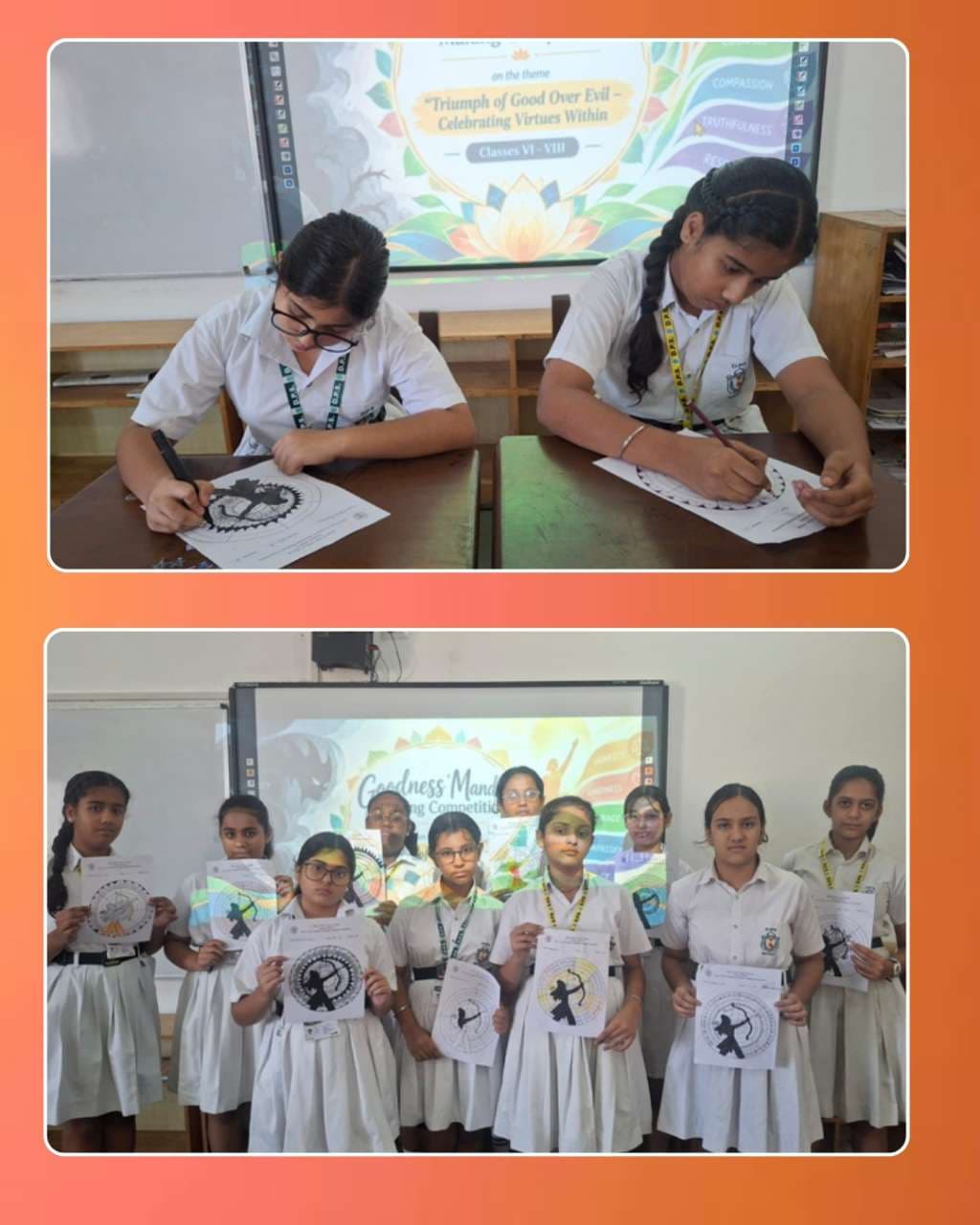 Goodness Mandala Making Competition