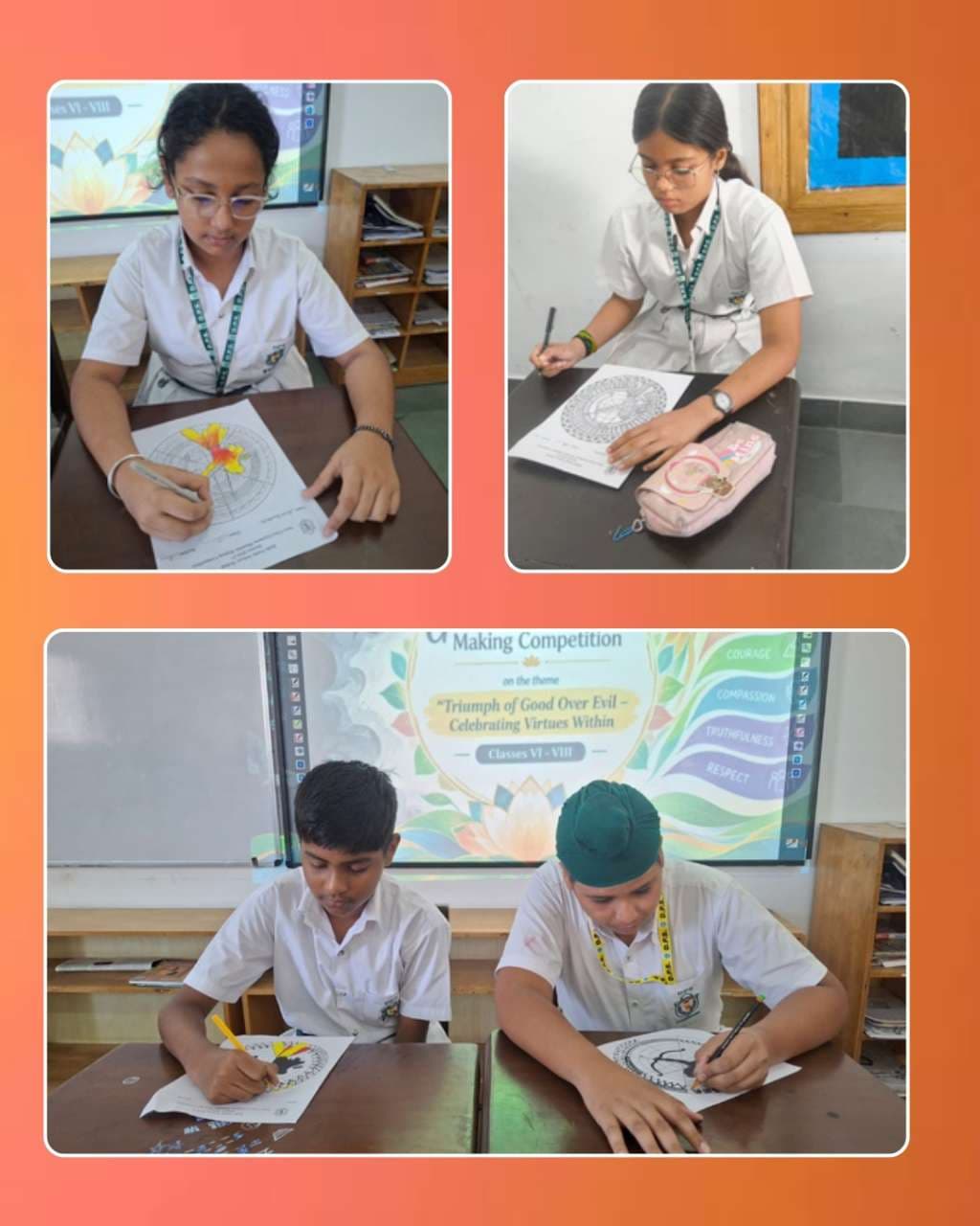 Goodness Mandala Making Competition